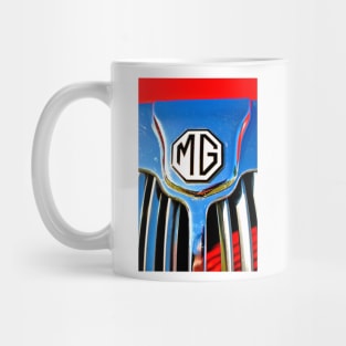 MG Classic Sports Motor Car Mug